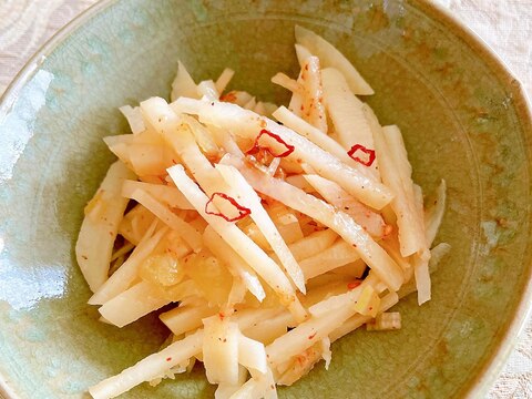 中華☆じゃが芋の千切りサラダ